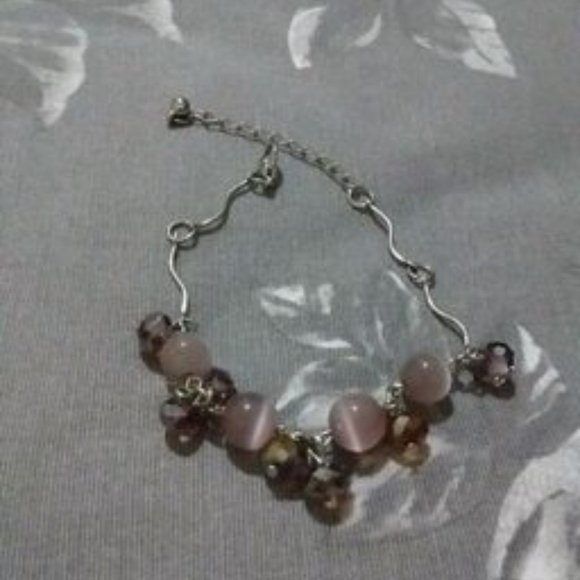 ⚡3/$20⚡ Purple Glass Bead Bracelet - Picture 1 of 1